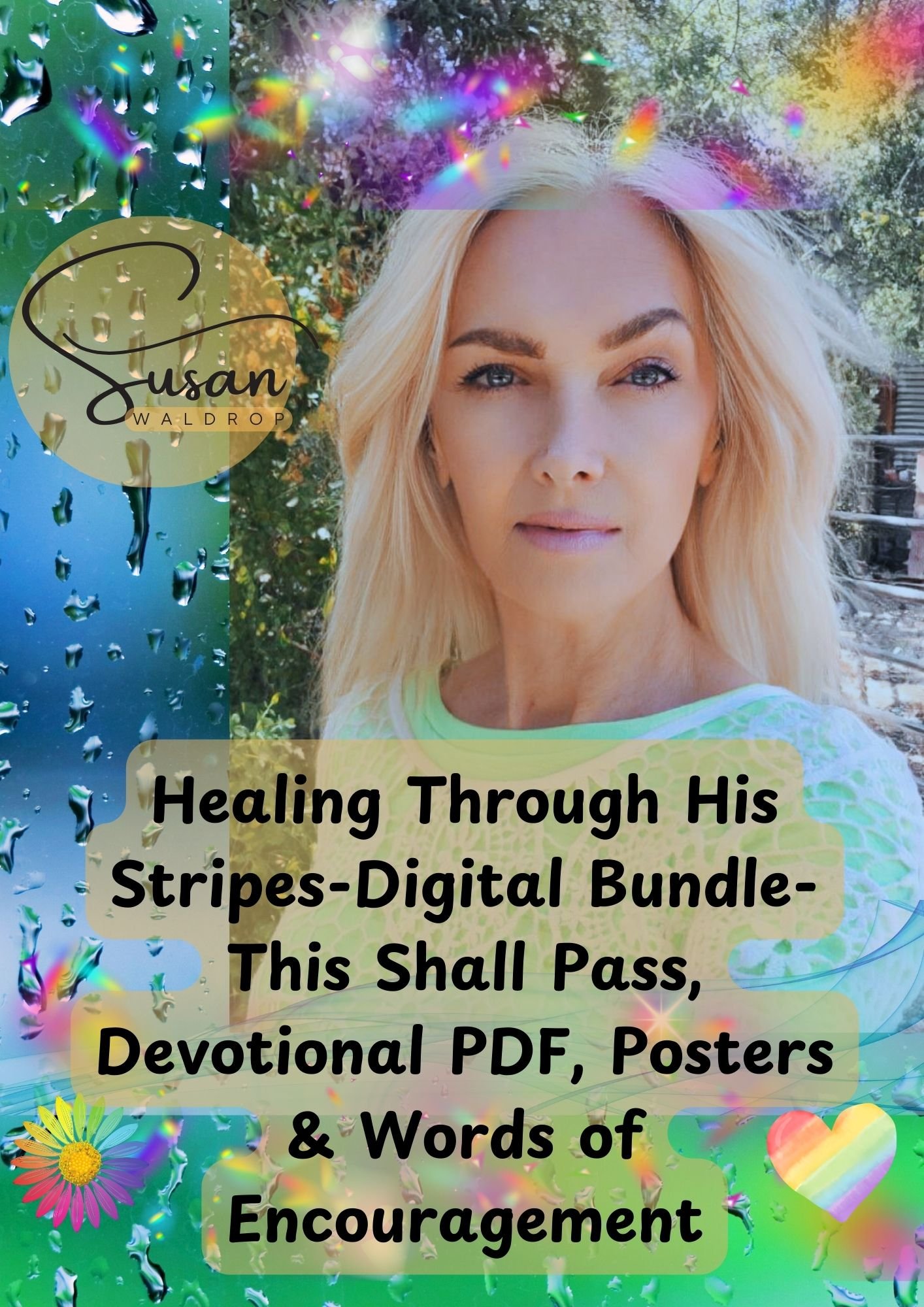 Healing Through His Stripes-Digital Bundle- This Shall Pass, Devotional PDF, Posters & Words of Encouragement
